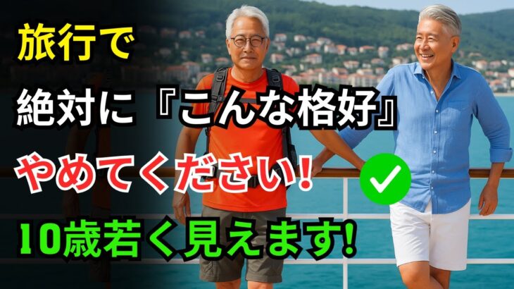 60代以上男性の旅行ファッション公式！10歳若く見えます｜60代ファッション