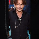 62歳ジョニー・デップのオシャレなメンズファッションコーデ #ジョニーデップ