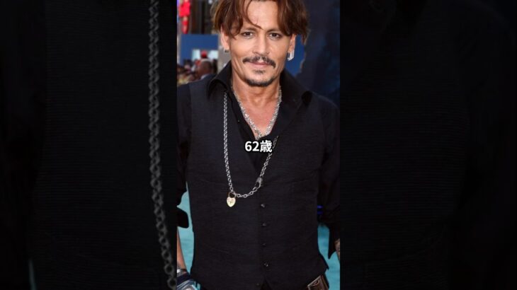 62歳ジョニー・デップのオシャレなメンズファッションコーデ #ジョニーデップ