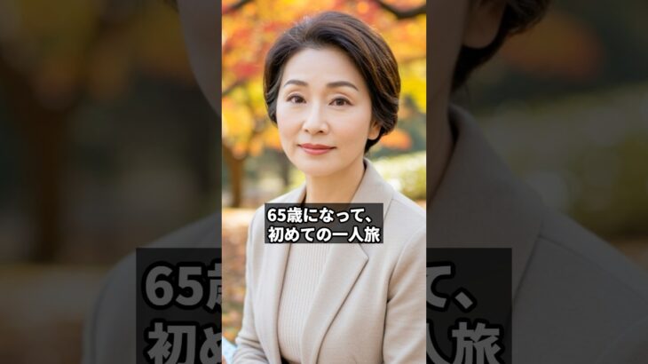 【シニア恋愛】65歳初めての一人旅、紅葉バスツアーで隣席の68歳男性と→「また一緒にどこかへ」手のぬくもりに心ときめく #シニア恋愛 #大人の恋愛 #シニアの恋の話 #ショートドラマ #shorts