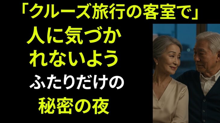 【シニア恋愛】死別後、クルーズ旅行中に出会った70代男性｜オーディオブック｜実話｜体験談｜中年の恋｜結婚生活”【熟年恋愛】