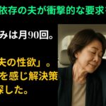【シニア恋愛】70代夫の性欲が想像以上だった…衝撃の毎日3回