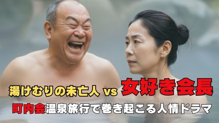 #9 町内会温泉旅行で未亡人を救え！横暴会長の不倫を暴くスカッと人生人情ドラマ