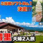 山梨車中泊旅ならここ‼️清里・清泉寮〜温泉付き足柄SA〜静岡SA泊