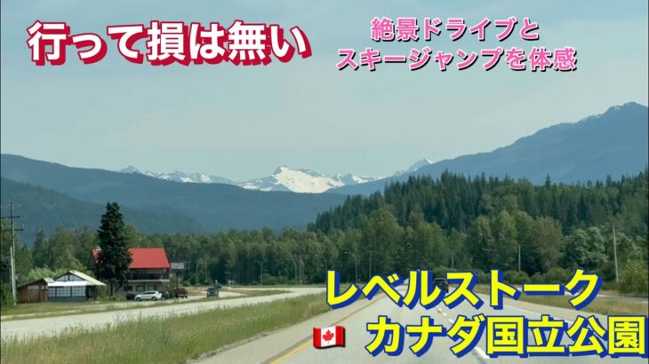 🚗　【カナダ旅行Vlog】三世代で行くレベルストーク｜マウント・レベルストーク国立公園の絶景ドライブと散策
