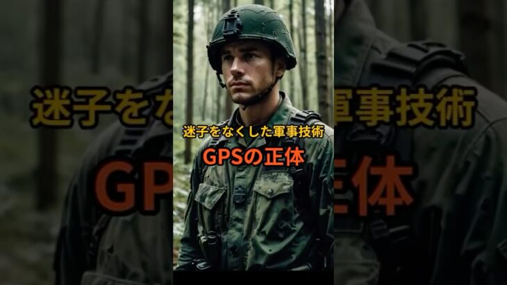 スマホの地図は戦争技術から生まれた！ #gps  #smartphone #若い頃＃shorts