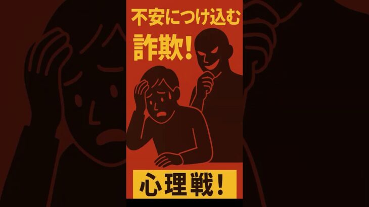 だまされるな！詐欺師の心理作戦　 #shorts #心理戦 #詐欺の手口 #落ち着いて対応  #詐欺メール