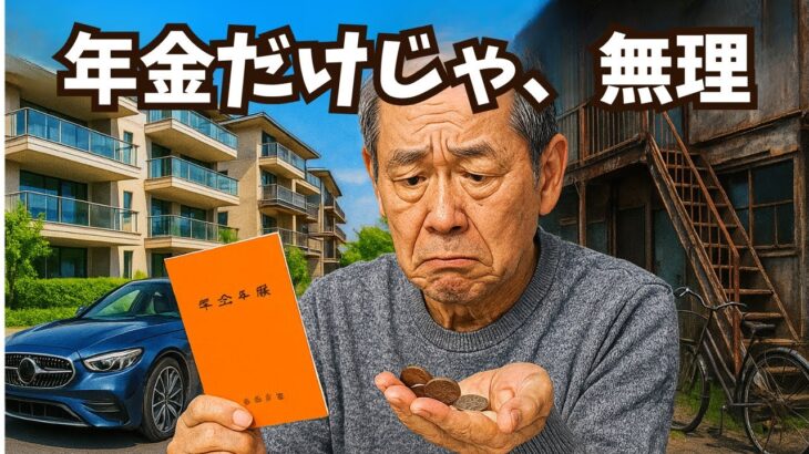年金だけじゃ暮らせない！シニア収入格差ランキング#年金 #老後資金 #シニア収入 #格差 #老後の不安 #shorts