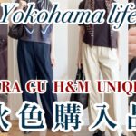 【シニアファッション】秋色購入品|この秋は苦手なブラウンに惹かれる🤎|横浜ランチ🍽️
