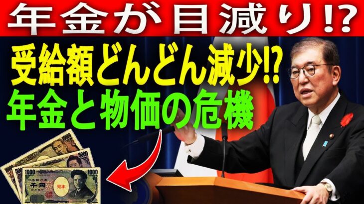 【衝撃】年金と物価上昇で実質受給額は減るのか？シニア必見の最新情報
