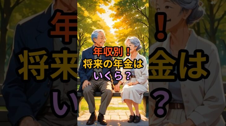 【知らないとヤバい】年収でこんなに差が出る年金額💰