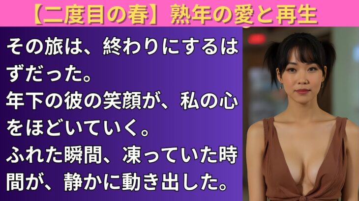 シニア恋愛 |最後の旅行になると思っていたのに…