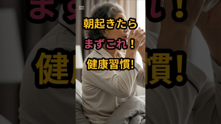 #朝に飲む塩水が体に良いって知っていますか？ #シニアの健康情報 #雑学