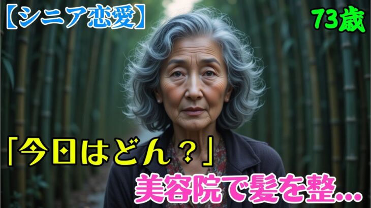 【シニア恋愛】「今日はどんな風にしますか？」実話！ 美容院で髪を整えに行ったら始まった物語【熟年恋愛】