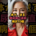 ＃体が送る、糖尿病の直前病状10個 #シニア健康 #60歳代