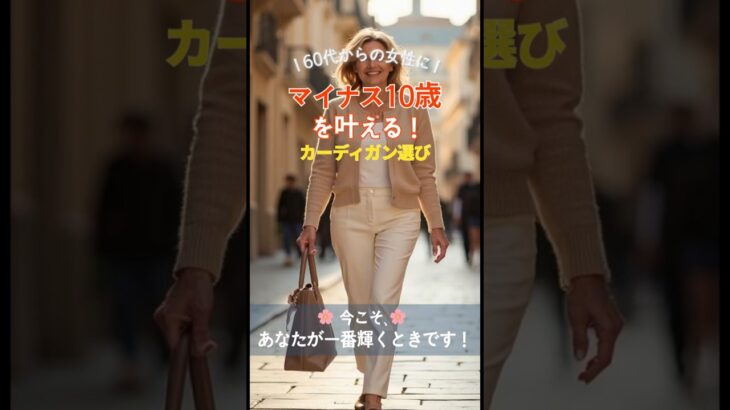 マイナス10歳！若見えデイリールック[カーディガン]