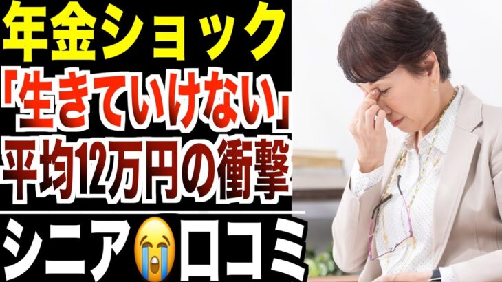 【年金ショック】平均受給額12万円の衝撃 「生きていけない」と嘆くシニアの声！口コミ20選紹介します