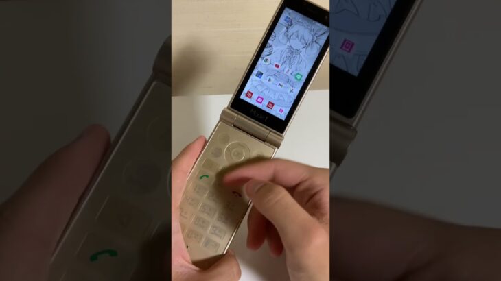 1年間スマホからガラホに機種変してみた感想！#shorts