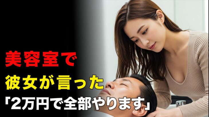 シニア恋愛 | 美容室での出来事――「2万円で全部…」若い彼女の提案と、その先に待つ衝撃の真実｜熟年の知恵｜感動実話【熟年恋愛】
