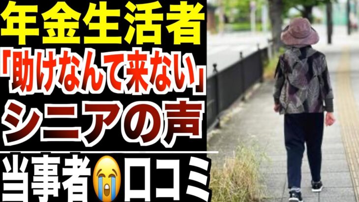 【シニアの声】「助けなんて来ない」─静かに崩れていく年金生活者の口コミ20選紹介します