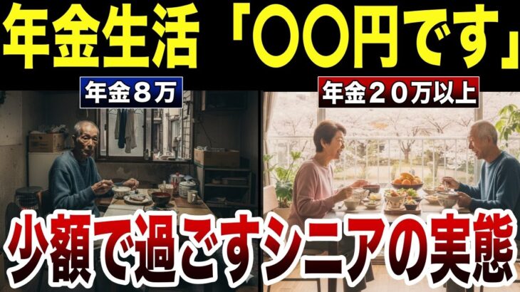 【年金生活】月に〇〇円で暮らす老後の現実…こんな金額じゃ生きていけない…口コミ30選を紹介します！