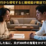 シニア旅行から帰宅すると…夫から離婚届が郵送で届いた！？笑いながら30秒で提出→数時間後、夫から300件の鬼電が【スカッと】【朗読】