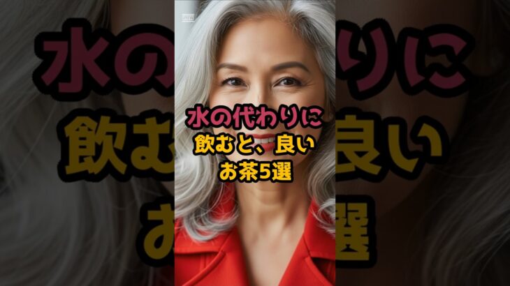 #水の代わりに飲むと良いお茶5選 #シニア健康 #60歳代 #50代健康