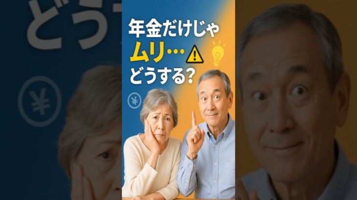 「年金だけじゃ足りない！」を解決したシニアの逆転ストーリー#シニア副業 #年金だけじゃ足りない #老後資金 #人生逆転 #節約術 #60代からの挑戦 #副業初心者 #在宅ワーク #セカンドライフ