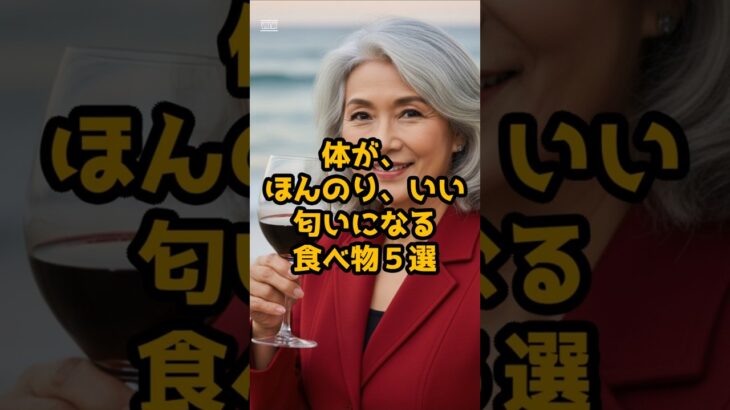 ＃体がほんのり、いい匂いになる食べ物５選 #シニア健康 #60歳代 #50代健康