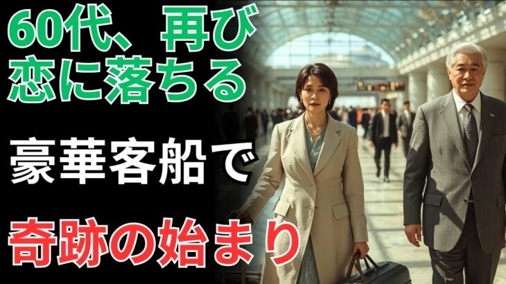 シニア恋愛の奇跡：孤独な60代がクルーズ旅行で「大人の恋」を見つけた物語