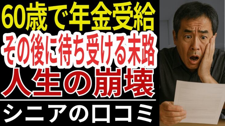 【60歳で年金受給】「ようやく楽になる」と信じていた。でも待っていたのは孤独と請求書だった。シニアの口コミ20選をご紹介