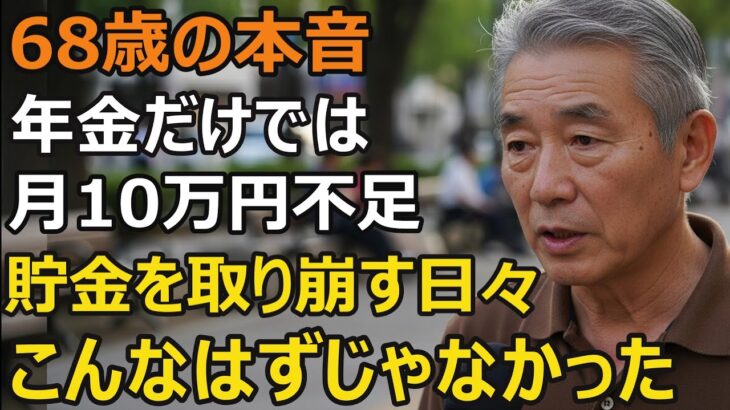 68歳男性、老後資金2700万円、年金夫婦で月23万円。ゆとりある老後のはずが貯金を取り崩す日々…襲いかかる子リスク。息子たちの要求で老後崩壊【シニア老後】