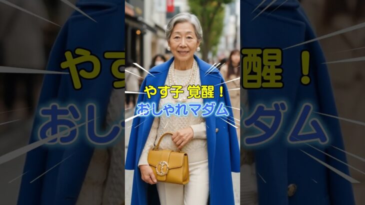 老後の達人ショートやす子 #老後の達人 #ファッション #70代ファッション  #60代ファッション