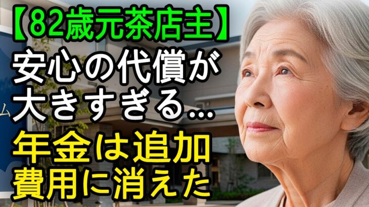 【82歳年金生活】シニアホームに入って驚いた“追加費用の壁”｜これが老後の実態