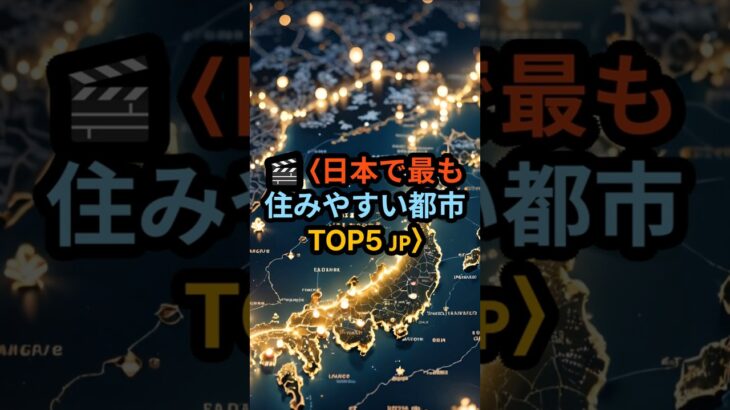 日本で最も住みやすい都市 TOP5 🇯🇵 #日本旅行 #シニアライフ #ストーリーシー