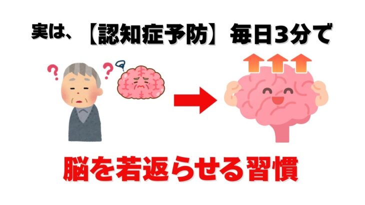 脳が若返る！【雑学】#雑学 #豆知識#健康#美容#暮らし#お金#脳トレ#シニア#shorts
