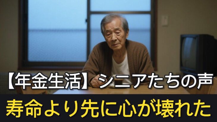 【年金生活】“寿命より先に心が壊れた”シニアたちの声｜命の光