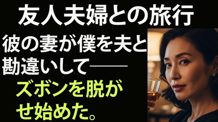 【シニア恋愛】友人夫婦と一緒に行った旅行で起きた出来事。｜老後の物語｜黄昏の恋｜熟年恋愛｜実話｜人生の物語｜オーディオブック｜【朗読ドラマ】
