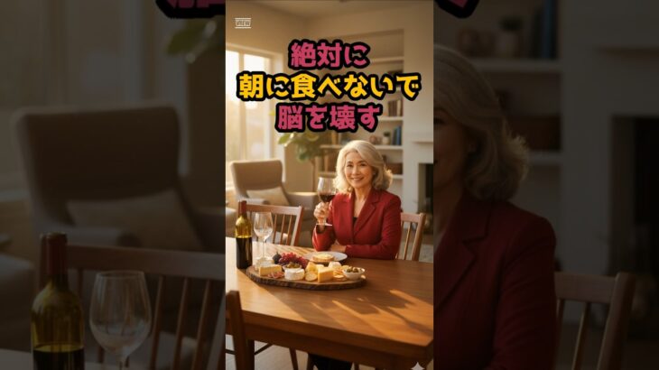 #脳を壊す、朝食 意外とこれです。 #シニア健康