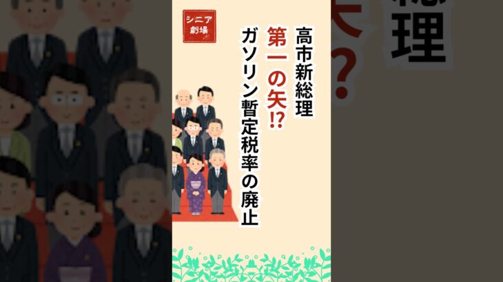 ガソリン税が下がるとシニアが得? “風が吹けば桶屋が儲かる”式で解説! #シニア  #年金 #高市早苗