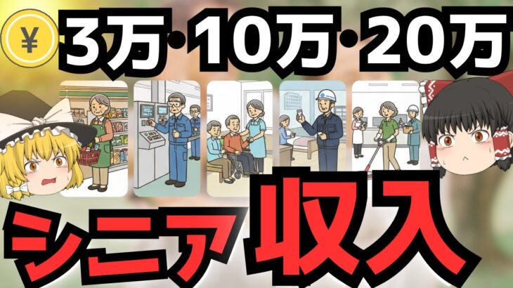 実は稼げる?シニアの仕事がヤバい【現場が語るリアル】~ゆっくり解説~