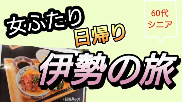 「シニアの日常ブログ」 友達と日帰り二人旅で楽しく過ごした記録動画です。