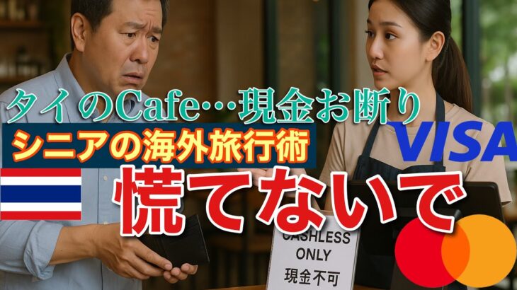 いまさら聞けない【現金お断り】シニア海外旅行術~慌てない対応