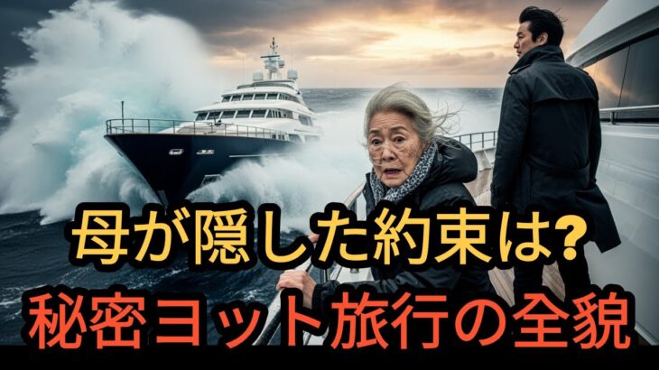母が隠した約束は? 秘密ヨット旅行の全貌