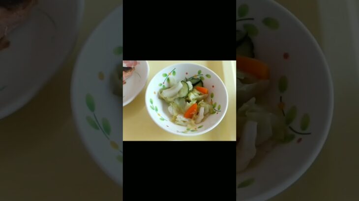 シニアぼっちの病院グルメめし紹介。夕食メニューフルーツはバナナ🍌。2023,6,11