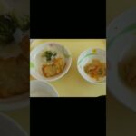 シニアぼっちの病院グルメめし紹介、昼食メニューフルーツはオレンジ🍊。2023,6,25