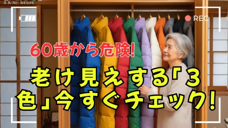 60歳以上のためのファッションアドバイス 色の選び方で差がつく！