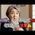 60代が避けるべき服３選‼️老け見え注意‼️