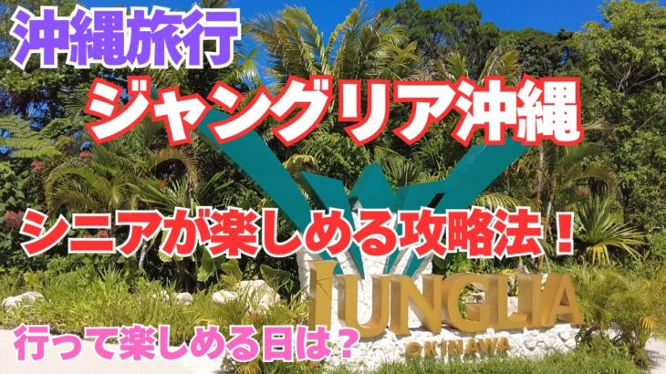ジャングリア沖縄シニアの楽しみ方【60歳代夫婦旅】3泊4日沖縄旅行