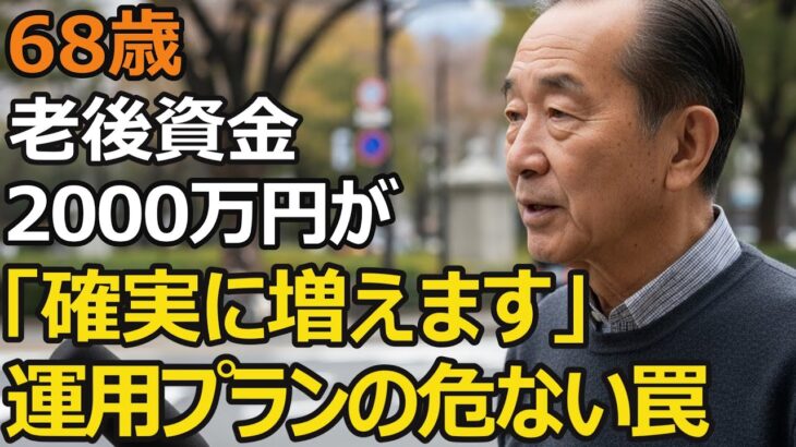 68歳、年金だけでは足りない！インフレで目減りする…老後資金2000万円が「確実に増える」運用プランの危ない真実。大切な資産を守るために…【シニア老後】